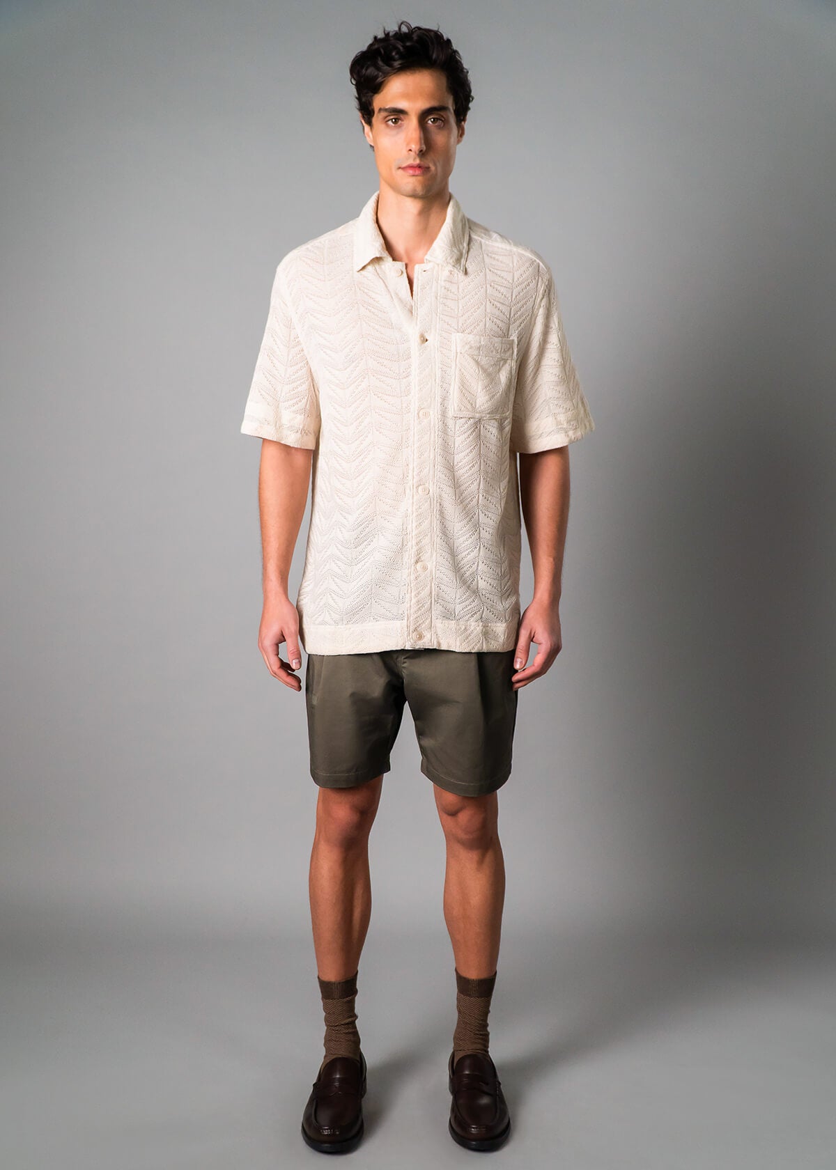 Oblique Short Olive