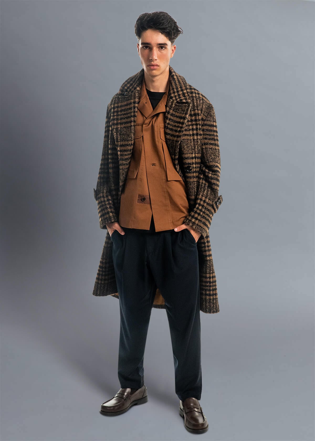 Khaki Gold Twill Cavalier