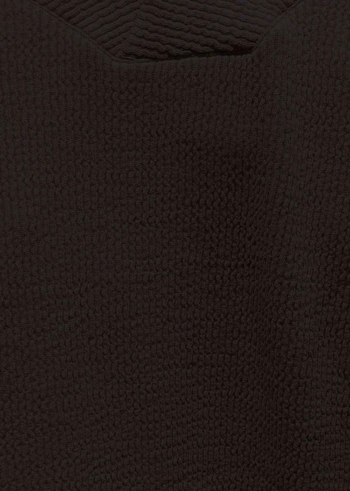 Vintage Black Twist Shawl