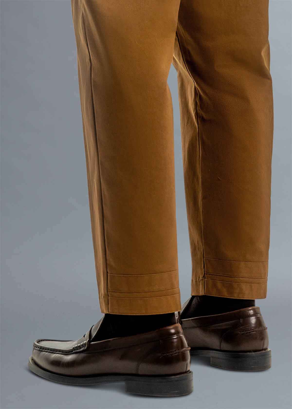 Almond Twill: Boxer Fit