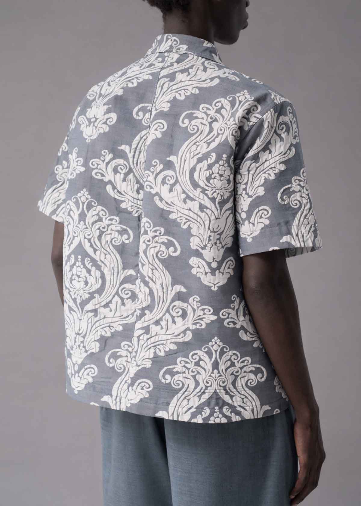 Hand Loom Jacquard Shirt