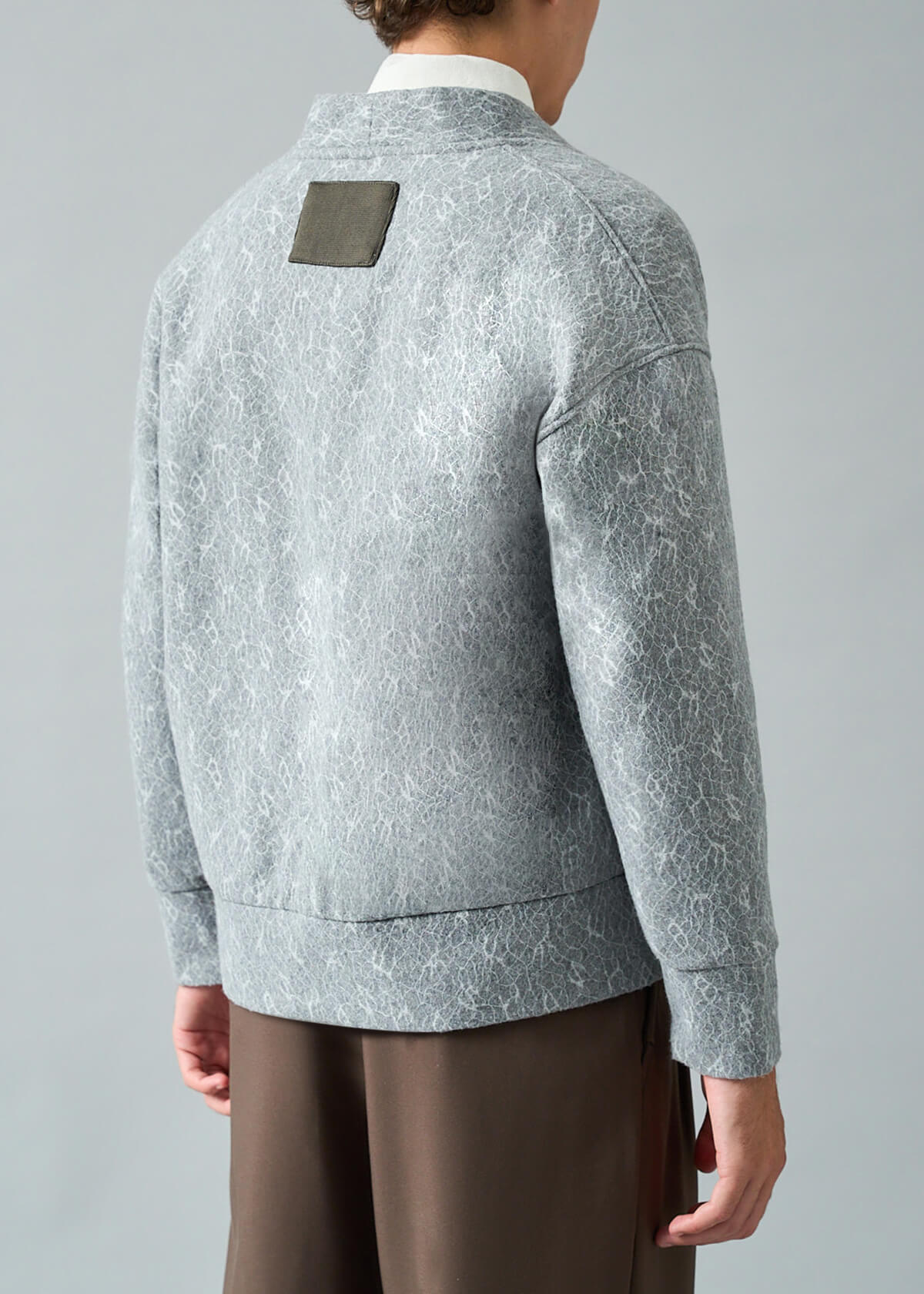Grey Sketch Cardigan