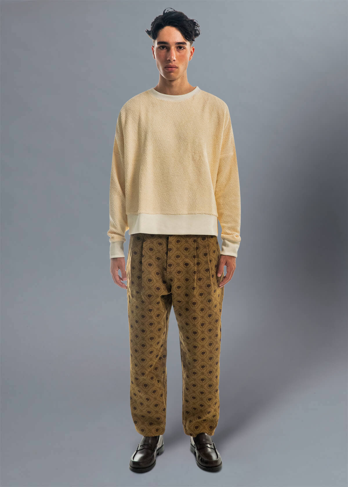 Descendant of Thieves NYC Dot Motif Raven Pants