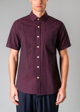 Empty Plaid Burgundy
