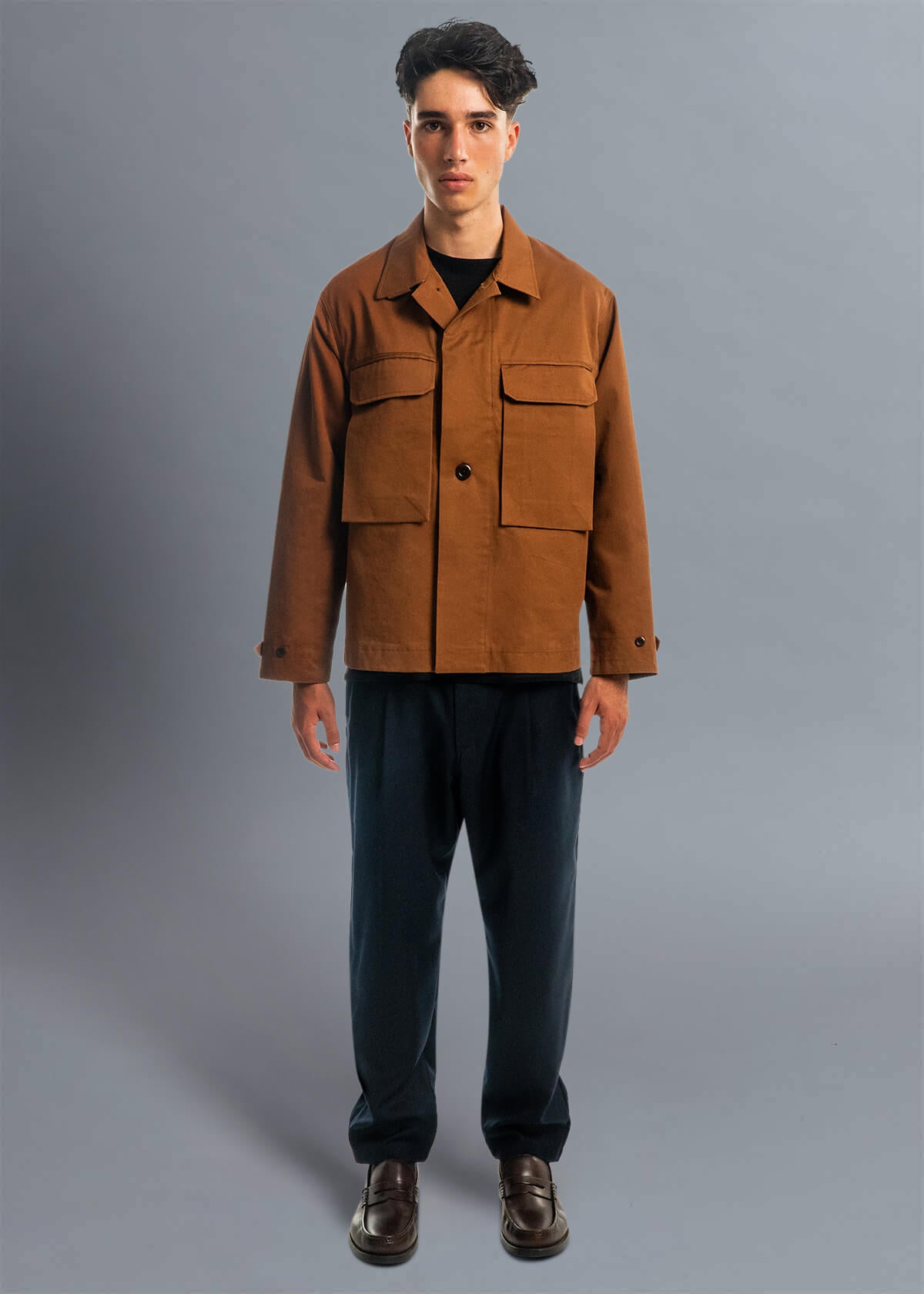 Khaki Gold Twill Cavalier