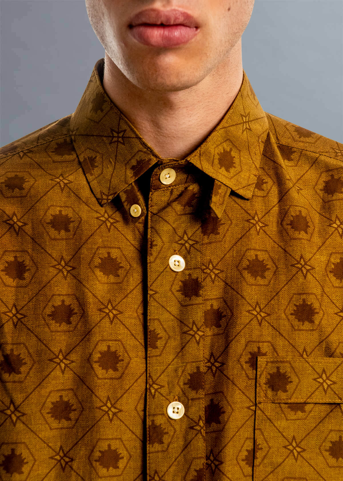 Dot Motif Silk Blend