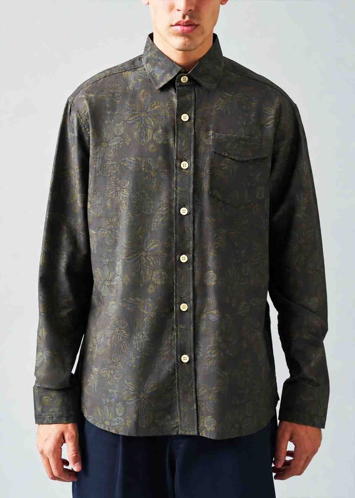 Malignant Foes Print Shirt