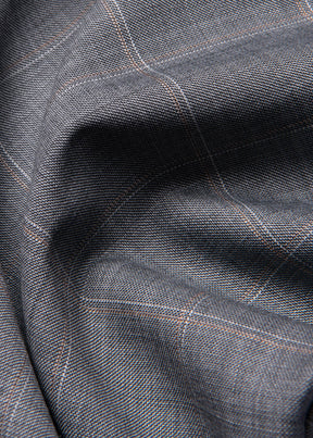 Vtg Grey Plaid: Boxer Fit