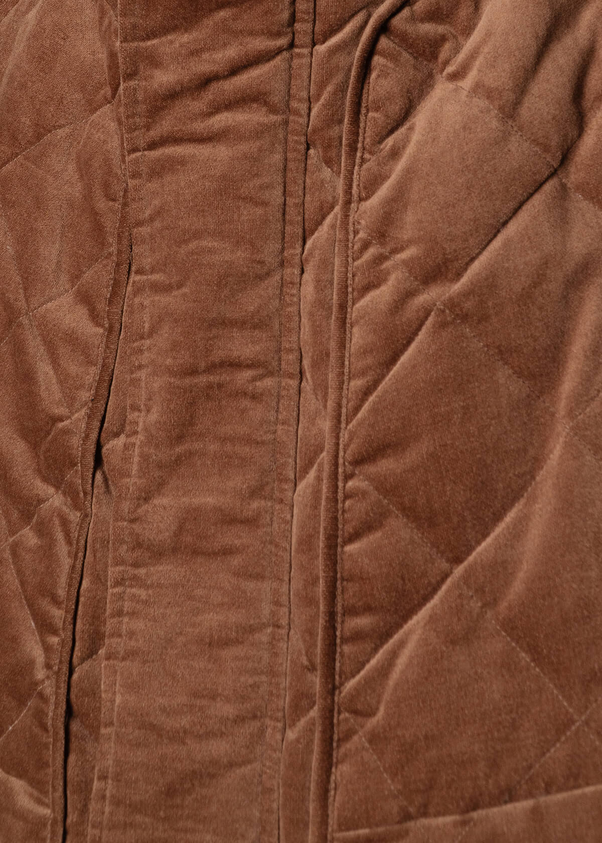 Salvo Quilt Jkt Brown